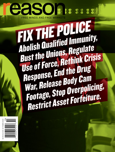Reason Magazine, October 2020 cover image