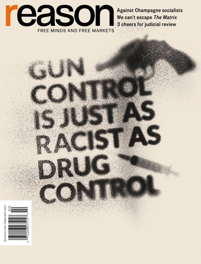Reason Magazine, February 2022 cover image