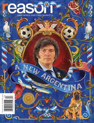 Reason magazine, December 2026 cover image